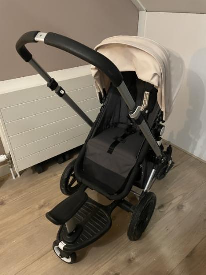 Bugaboo kinderwagen met winterbekleding en zitje