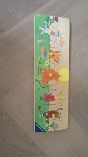 4 Houten peuter/kleuter puzzels