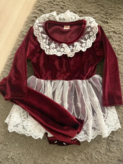 Velvet / kerst jurkje