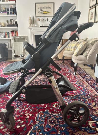 Silver Cross Pioneer 2020 sky blue kinderwagen