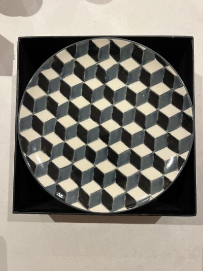 Ontbijt- of Voorgerecht borden Pols Potten. Nieuw.