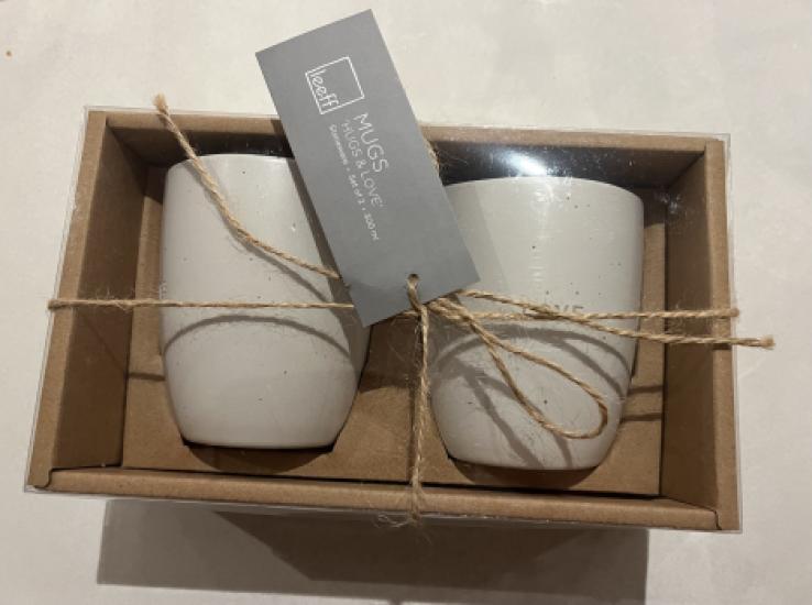 Nieuwe Koffie- of theemokken van LEEFF