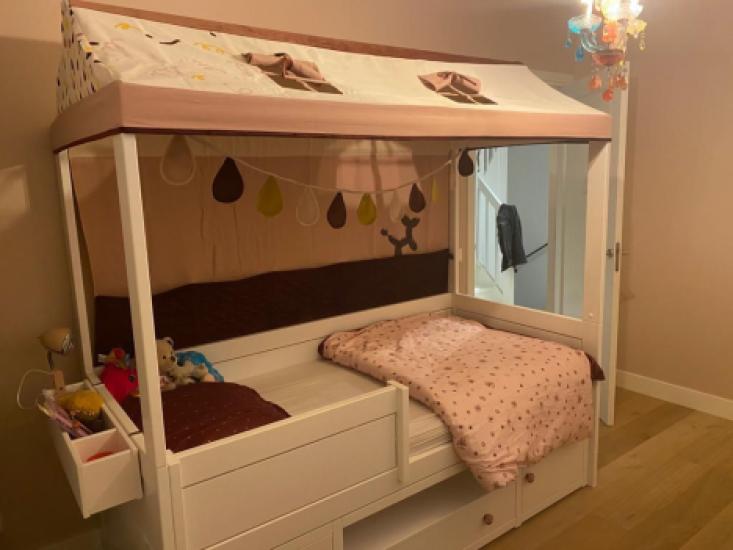 Lifetime kinderbed met opberglades – sfeervol & st