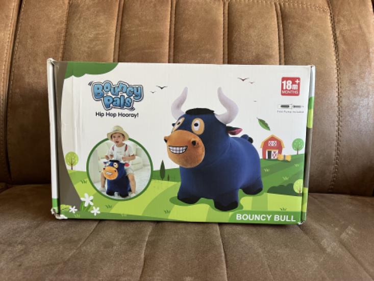 Opblaasbare bouncy stier