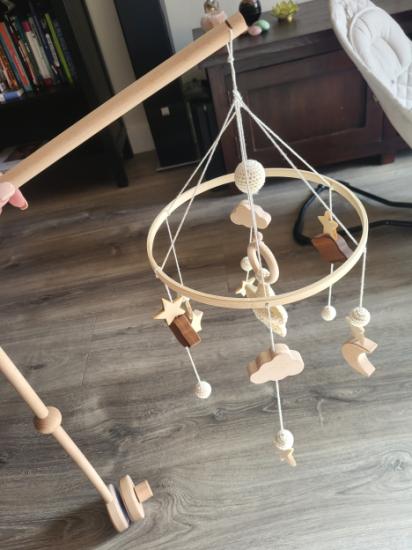 Verstelbare baby mobiel box