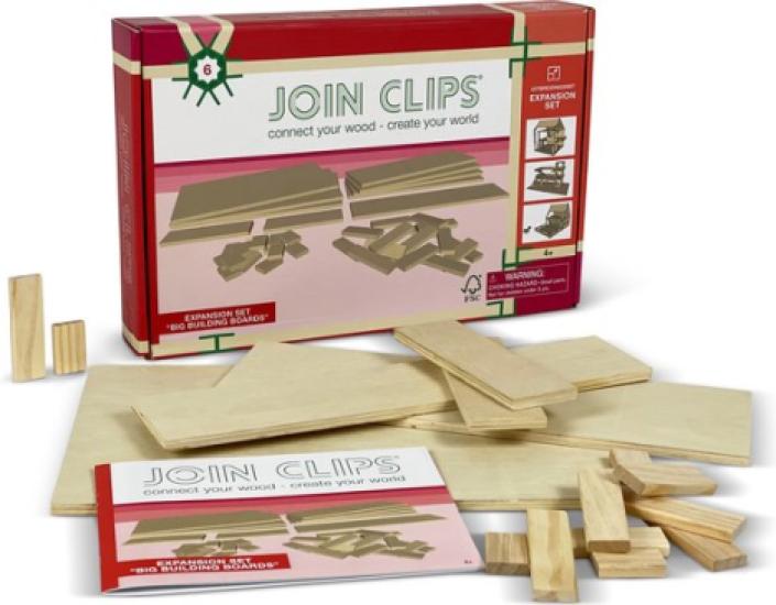 Join Clips : uitbreiding set grote bouwplaten JCB