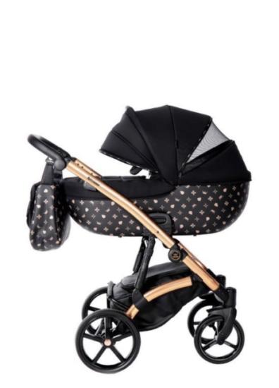 luxe (gold + roze) Tako Laret Imperial kinderwagen