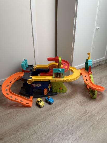 Fisher Price/Little People zit/sta garage