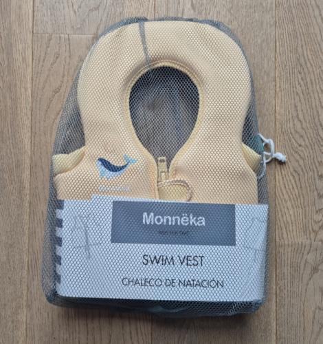 Zwemvest 1-2 jaar Geel Groen Walvis 11-15 kg