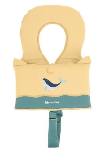 Zwemvest 1-2 jaar Geel Groen Walvis 11-15 kg