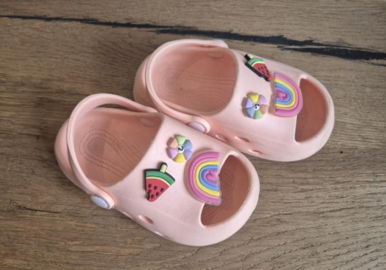 Clogs Crocs Sandalen Roze Maat 24