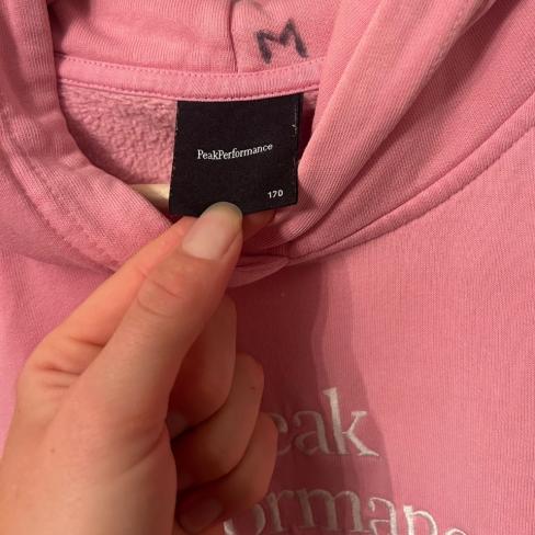 Roze Peak Performance trui maat 170