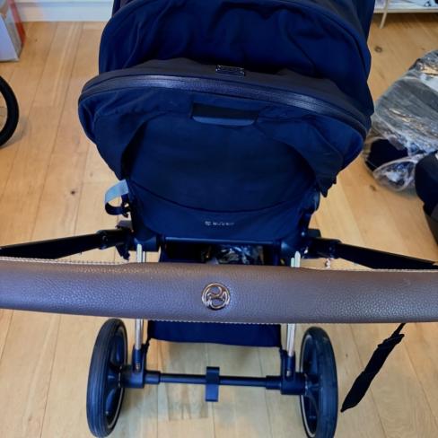 Cybex Priam platinum  kinderwagen incl reiswieg
