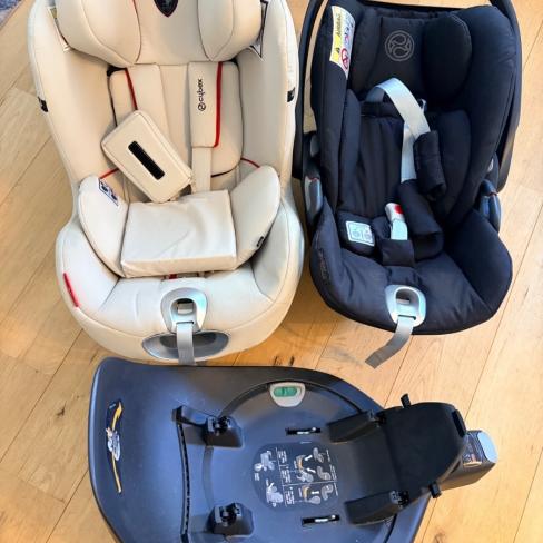 Cybex cloud z + Sirona z autostoel incl isofix