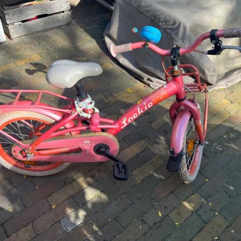 Meisjesfiets loeki 18 inch