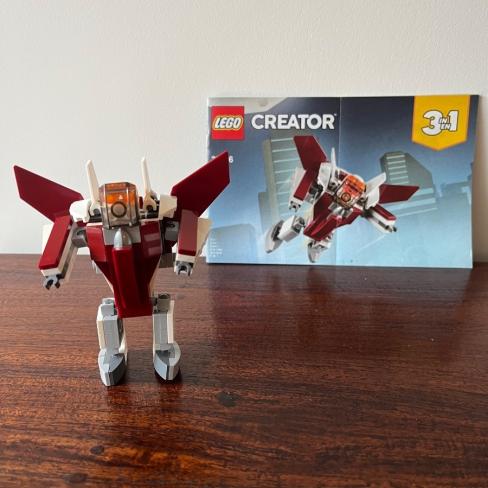 Lego Creator 3 in 1 nr 31086 Futuristisch vliegtui