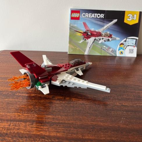 Lego Creator 3 in 1 nr 31086 Futuristisch vliegtui