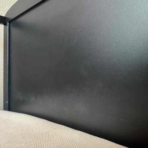 Zwart meegroei ledikant/co-sleeper met Aerosleep