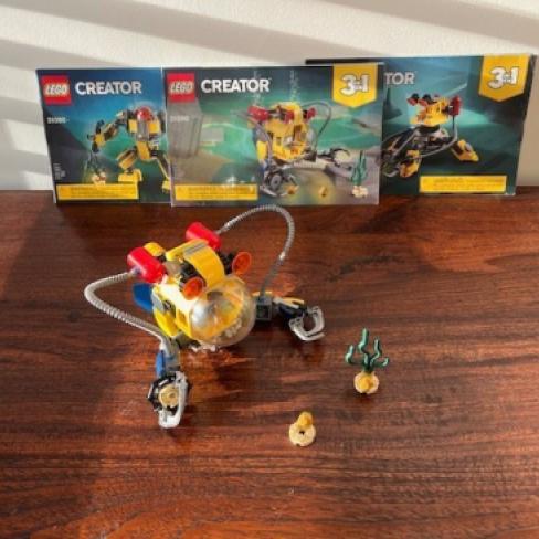Lego Creator 3-in-1 Onderwaterrobot 31090