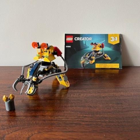Lego Creator 3-in-1 Onderwaterrobot 31090