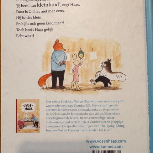 Boek vos en haas.