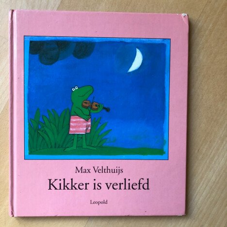 Boek Kikker is verliefd - Max Velthuijs