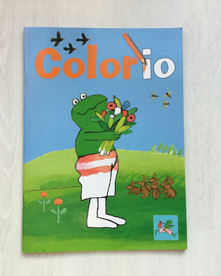 Nieuw kleurboek van Kikker