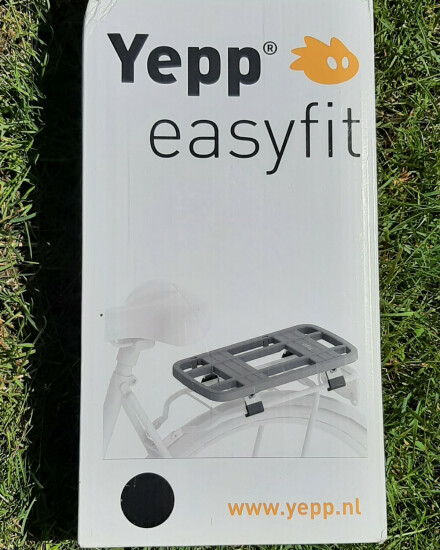 Yepp easyfit ,extra fietstoeldrager