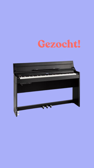 Gezocht- Elektrische piano