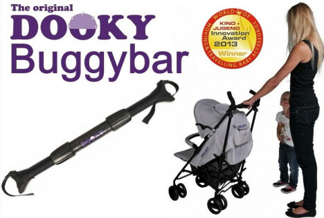 Dooky Buggybar tussenstuk vr buggy incl.tassenhaak