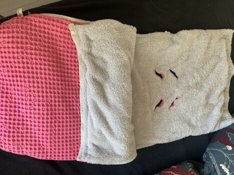 Boxkleed/wiegdeken/voetenzak