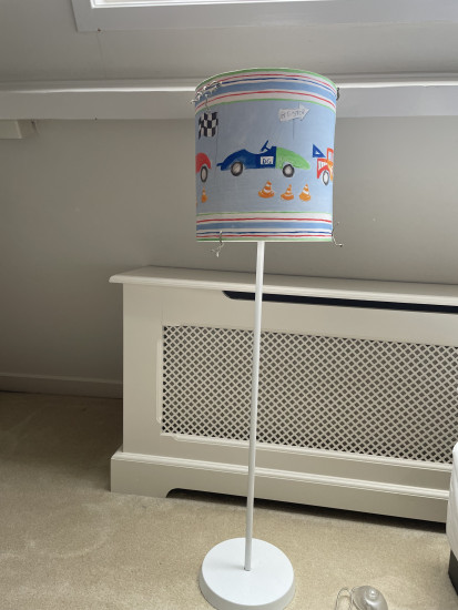 Lamp voor kinderkamer met kap van Designers Guild